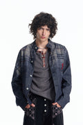 EMOBROTHER_Embroidered_Cotton_Oversized_Stand_Collar_Unisex_Plaid_Mid_Length_Denim_Jackets_MISSTT