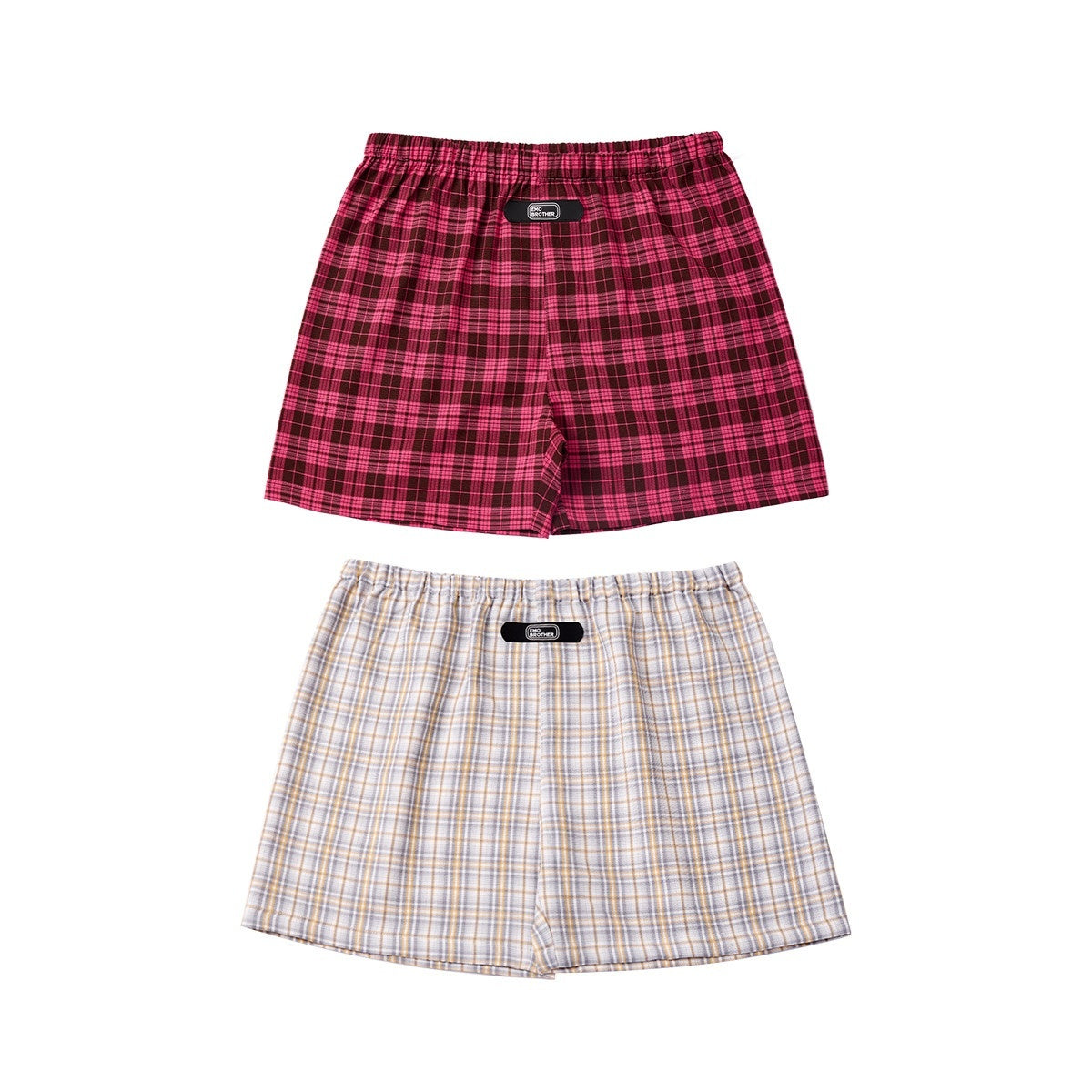EMOBROTHER_Embroidered_Mid_Rise_Minimalist_Striped_Cotton_Boxer_Fit_Men_Short_Trousers_MISSTT