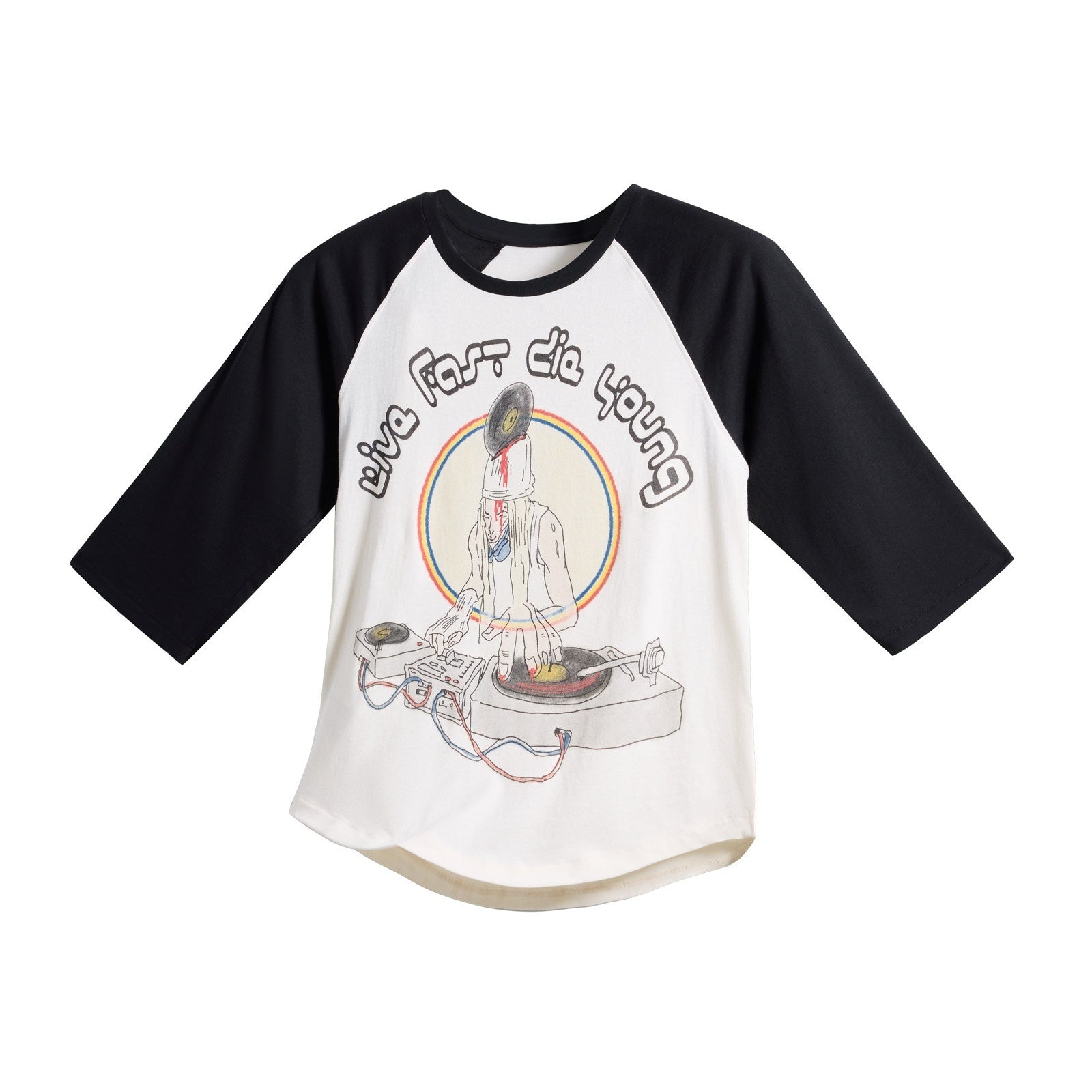 EMOBROTHER_Embroidered_Print_Raglan_Women's_Cotton_Short_Sleeve_T-shirts_1026148564414_MISSTT