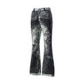 EMOBROTHER_Low_Rise_Snake_Print_Coated_Denim_Youth_Casual_Micro_Stretch_Flare_Jeans_MISSTT