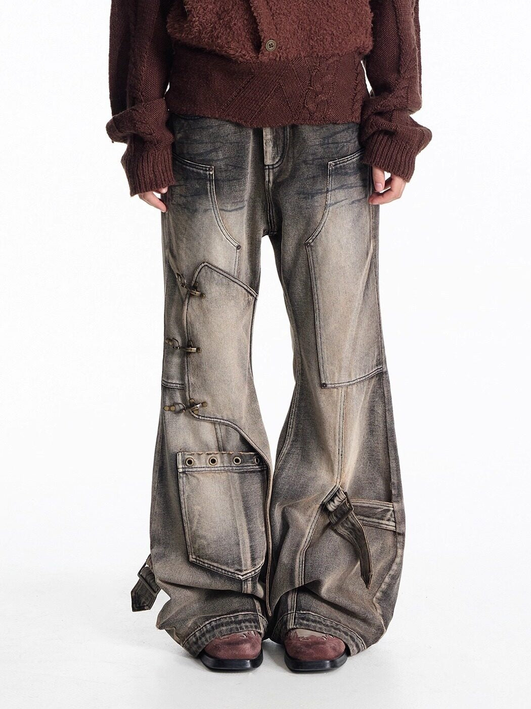EMOBROTHER_Pure_Cotton_No_Stretch_Mid_Rise_Patchwork_Metal_Loose_Fit_Casual_Straight_Jeans_MISSTT