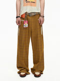 EMOBROTHER_Retro_Plaid_Jacquard_Embroidered_Deconstructed_Cross_Pocket_Women's_Tailored_Pants_1063269013064_MISSTT