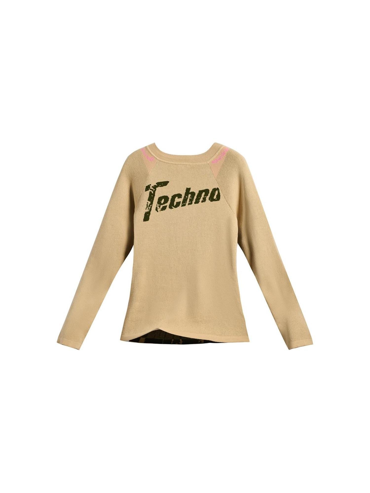 EMOBROTHER Soft Cotton Vintage Slim Character Print Round Neck Women Long Sleeve T-Shirts