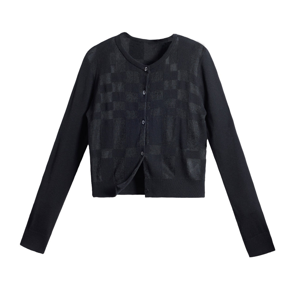 EMOBROTHER_Soft_Wool_Blend_Minimalist_Slim_Fit_Cropped_Patch_Plaid_Women_Button_Cardigans_MISSTT