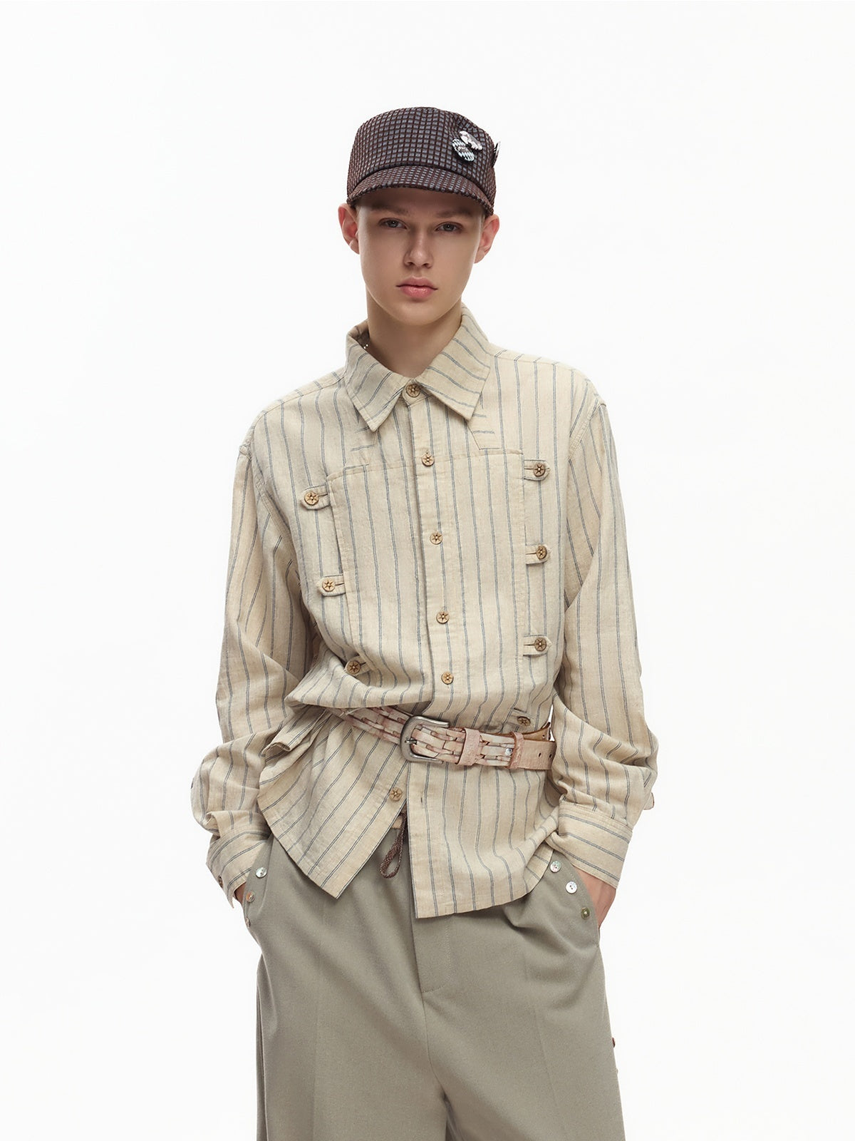 EMOBROTHER_Vintage_Embroidered_Striped_Stand_Collar_Women's_Cotton_Linen_Casual_Shirts_1062274230592_MISSTT