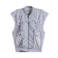 EMOBROTHER_Warm_Vintage_Printed_Stand_Collar_Unisex_Teen_Zipper_Pocket_Gray_Polka_Dot_Vests_MISSTT
