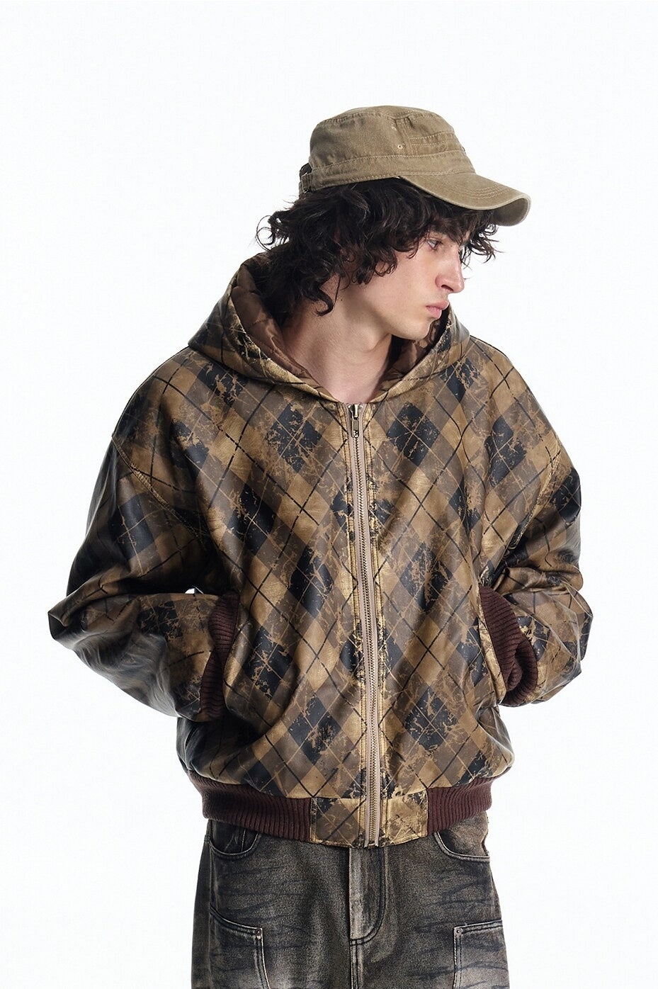 EMOBROTHER_Wrinkle_Resistant_Windproof_Hooded_Loose_Vintage_Plaid_Unisex_Puffer_Jackets_MISSTT