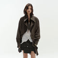 ENDO_PER_SE_Asymmetric_Wavy_Trim_Utility_Style_Women's_Recycled_Cotton_Trench_Coats_966082485595_MISSTT