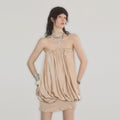 ENDO_PER_SE_Champagne_Pleated_Irregular_Ruching_Women's_Polyester_Tube_Mini_Dresses_911605822619_MISSTT