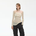 ENDO_PER_SE_Cream_Hollow_Knitted_Two_Piece_Women's_Pure_Cotton_Tube_Tops_892578968440_MISSTT
