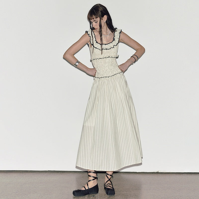 ENDO_PER_SE_Floral_Ruffle_Trim_Gathered_Waist_Straight_Neck_Women's_Cotton_Slip_Maxi_Dresses_723715340479_MISSTT