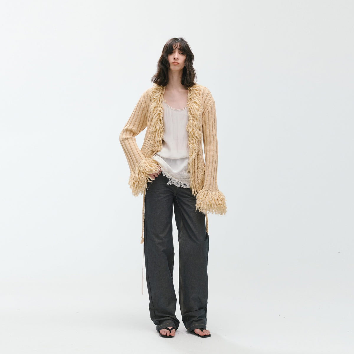 ENDO_PER_SE_Fringe_Ribbed_Chunky_Stripe_Knit_Women's_Cotton_Cardigans_1082307214338_MISSTT