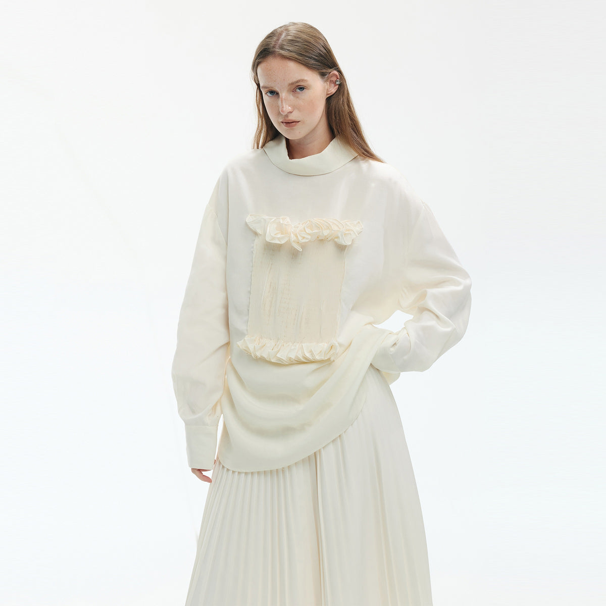 ENDO_PER_SE_Gothic_Lace_Stand_Collar_Smocked_Long_Sleeve_Lyocell_Linen_Women's_Blouses_1017857196899_MISSTT