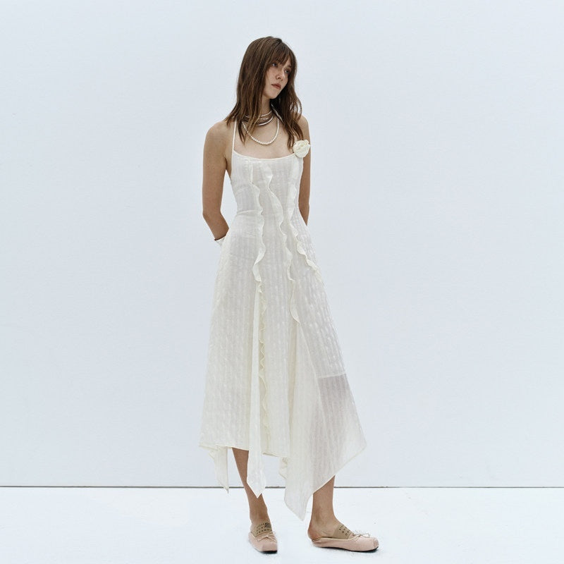 ENDO_PER_SE_Halter_Neck_Ruffled_Split_Women's_Silk_Blend_Slip_Maxi_Dresses_798933880774_MISSTT