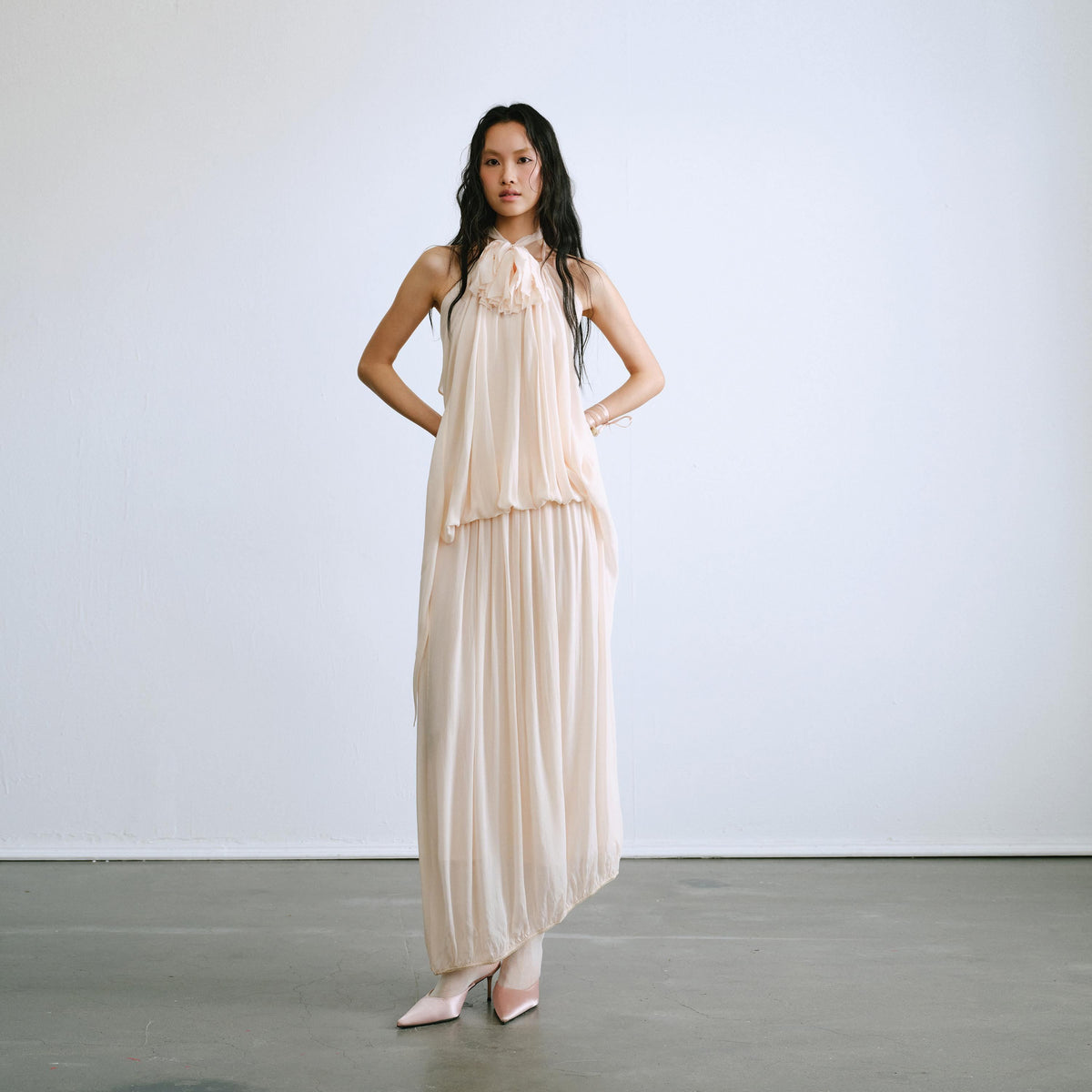 ENDO_PER_SE_Halter_Twisted_Pleated_Layered_Flowy_Women's_Slip_Maxi_Dresses_1044265568604_MISSTT