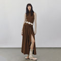 ENDO_PER_SE_High_Slit_Long_Sleeve_U_Neck_A_Line_Cotton_Women's_Casual_Maxi_Dresses_748144353895_MISSTT
