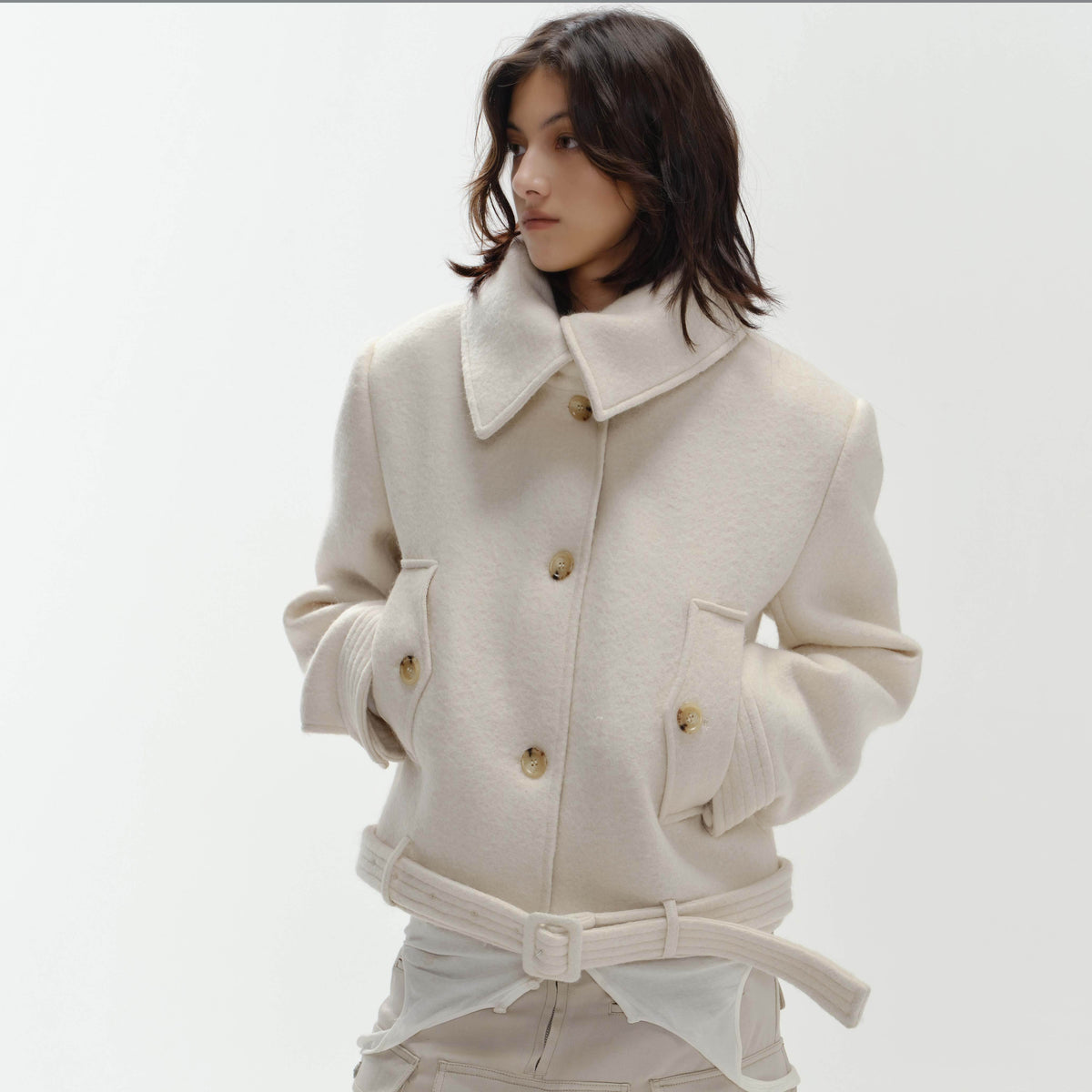 ENDO_PER_SE_Vintage_Belted_Straight_Fit_Wool_Blend_Women's_Short_Coats_844486403269_MISSTT