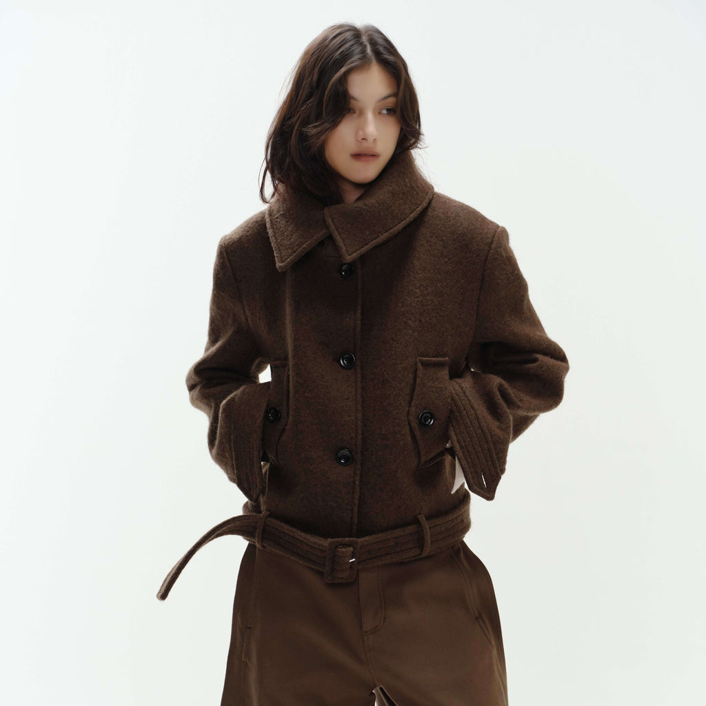 ENDO_PER_SE_Vintage_Belted_Straight_Fit_Wool_Blend_Women's_Short_Coats_844486403269_MISSTT