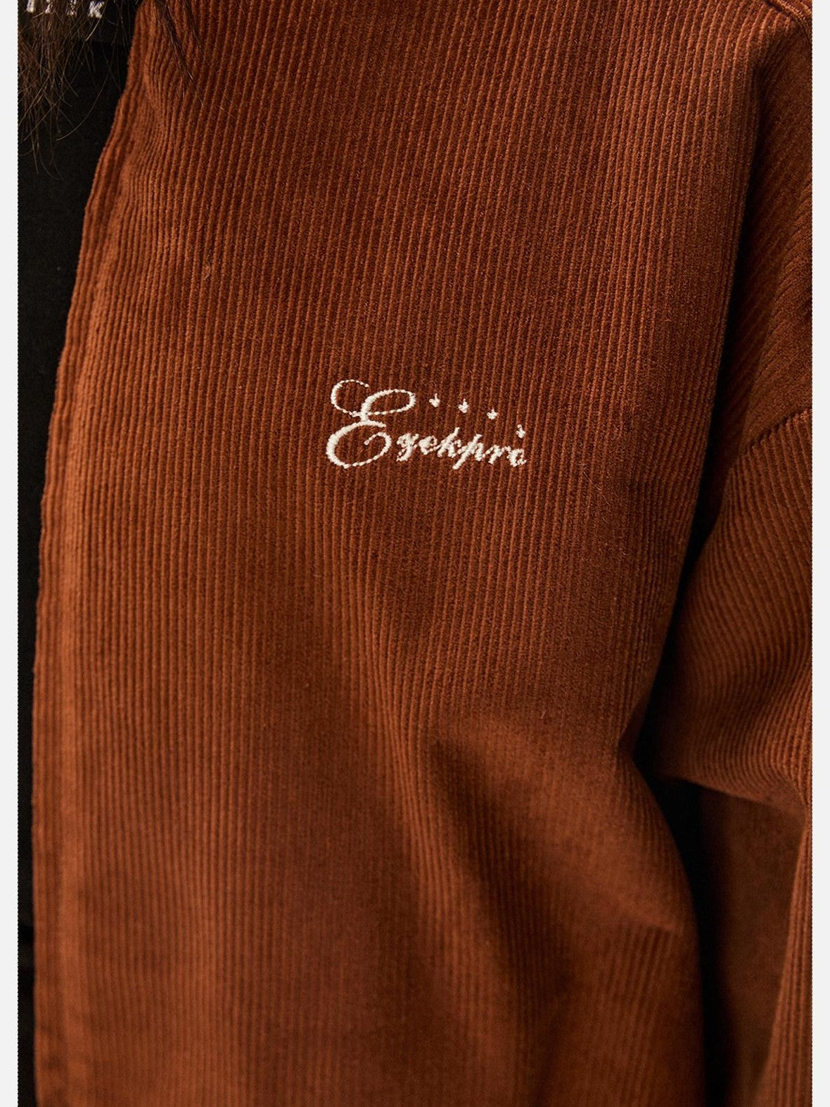 EZEK Barn Style Hooded Zip Pocket Loose Women's 100 Percent Cotton Baseball Jackets