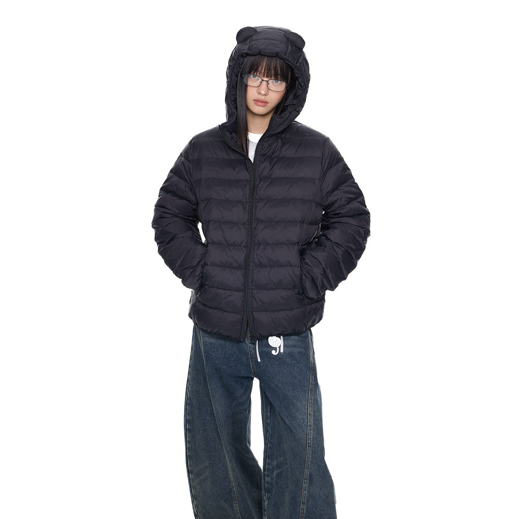 EZEK_Bear_Ear_Ribbed_Quilted_Loose_Hooded_Women's_White_Duck_Down_Down_Jackets_983561395687_MISSTT