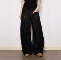 EZEK_Black_Machine_Embroidered_Loose_Fit_Women's_Cotton_Blend_Wide-leg_Jeans_949203961507_MISSTT