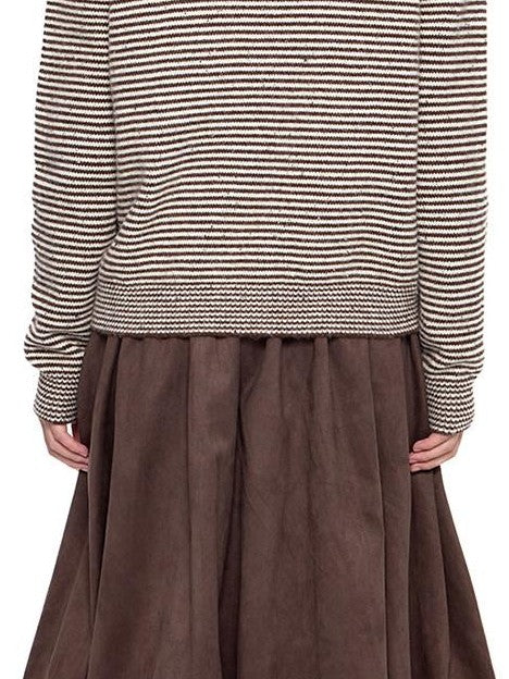 EZEK Black White Polka Dot Knit Stand Collar Women's Polar Fleece Button-up Cardigans