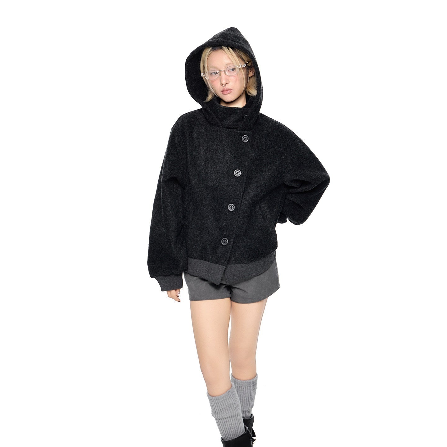 EZEK_College_Style_Hooded_Button_Short_Retro_Women's_Wool_Blend_Varsity_Jackets_1015503967893_MISSTT