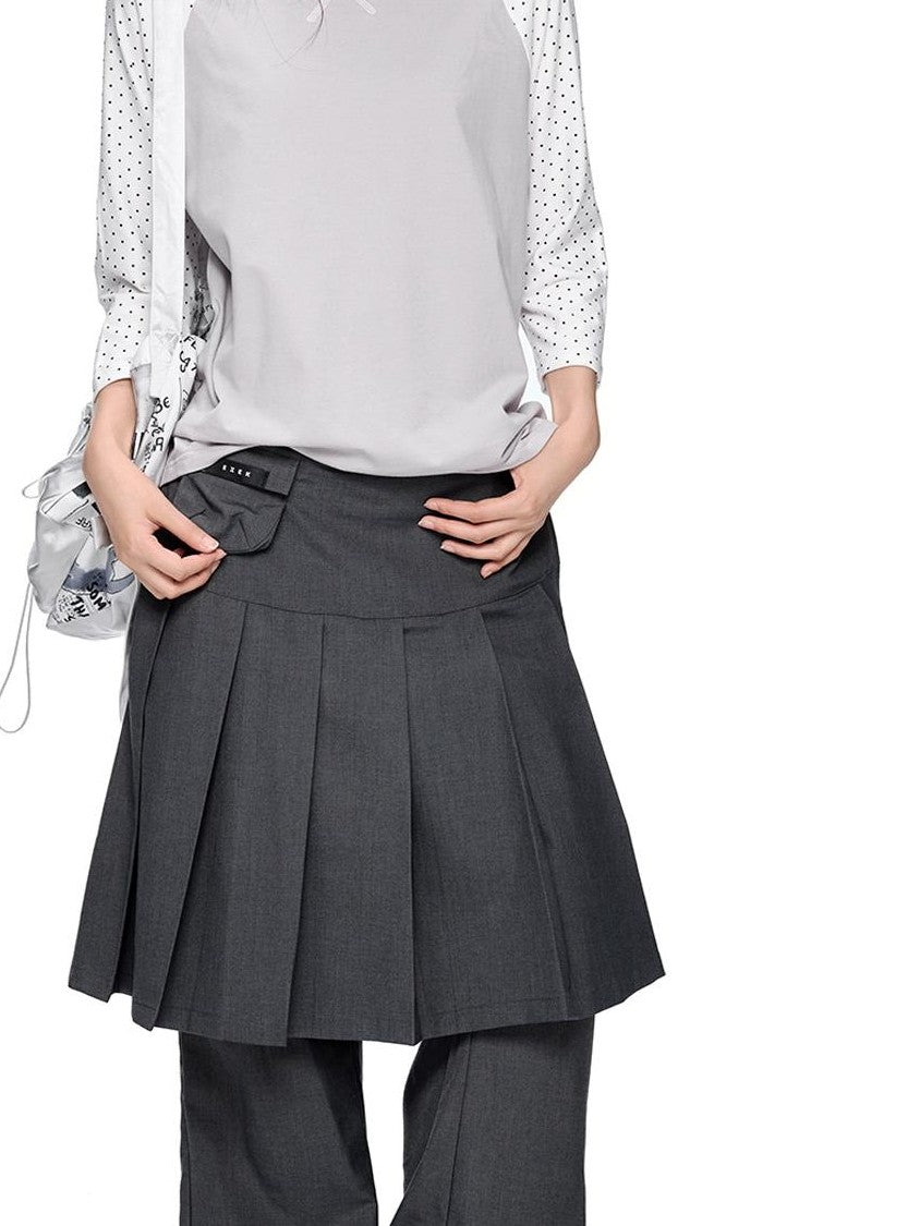EZEK Color Block Striped Polka Dot Round Neck Loose Fit Cotton Women's Long Sleeve T-shirts