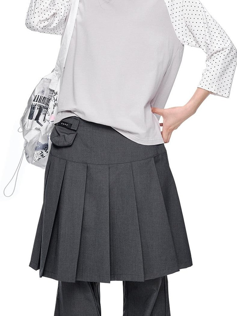 EZEK Color Block Striped Polka Dot Round Neck Loose Fit Cotton Women's Long Sleeve T-shirts