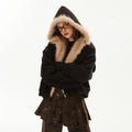 EZEK_Cropped_Fluffy_Fur_Collar_Hooded_Zippered_Women's_Cotton_Padded_Puffer_Jackets_846398900061_MISSTT