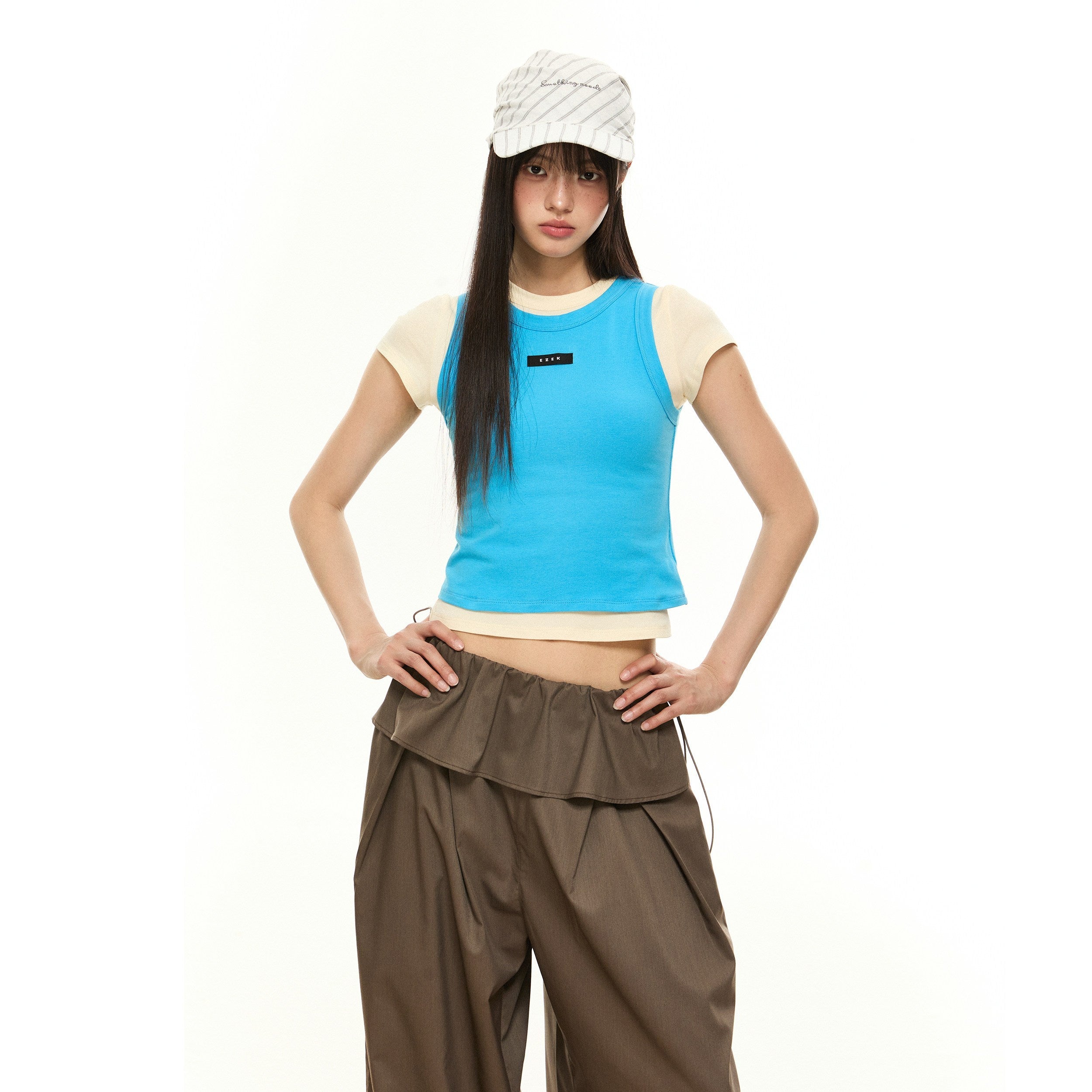 EZEK_Dopamine_Cropped_American_Women's_Cotton_Blend_Short_Sleeve_T-shirts_909737092807_MISSTT