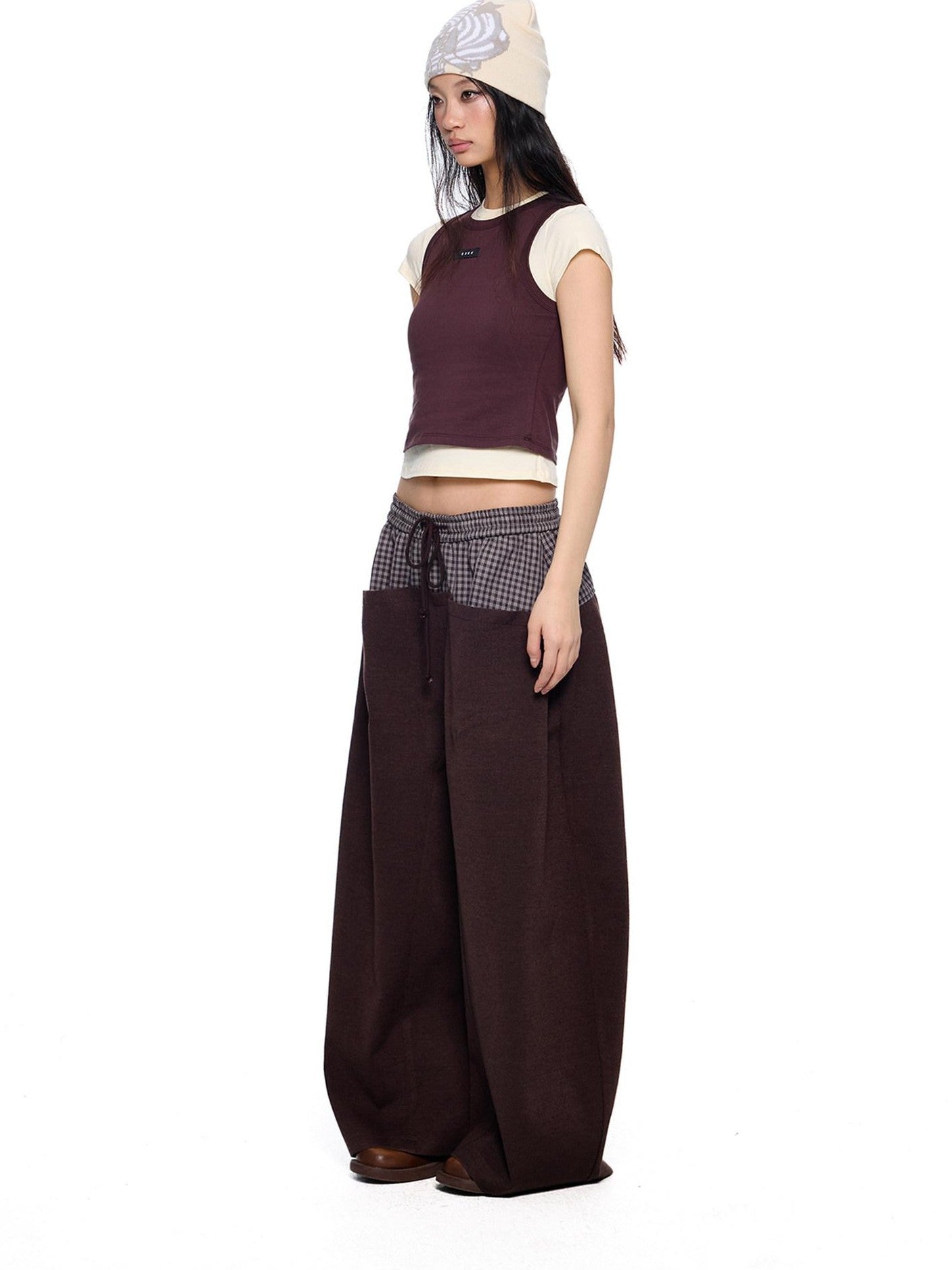 EZEK Dopamine Two Piece Print Slim Fit Short Sleeve Women's Cotton Crop Tops