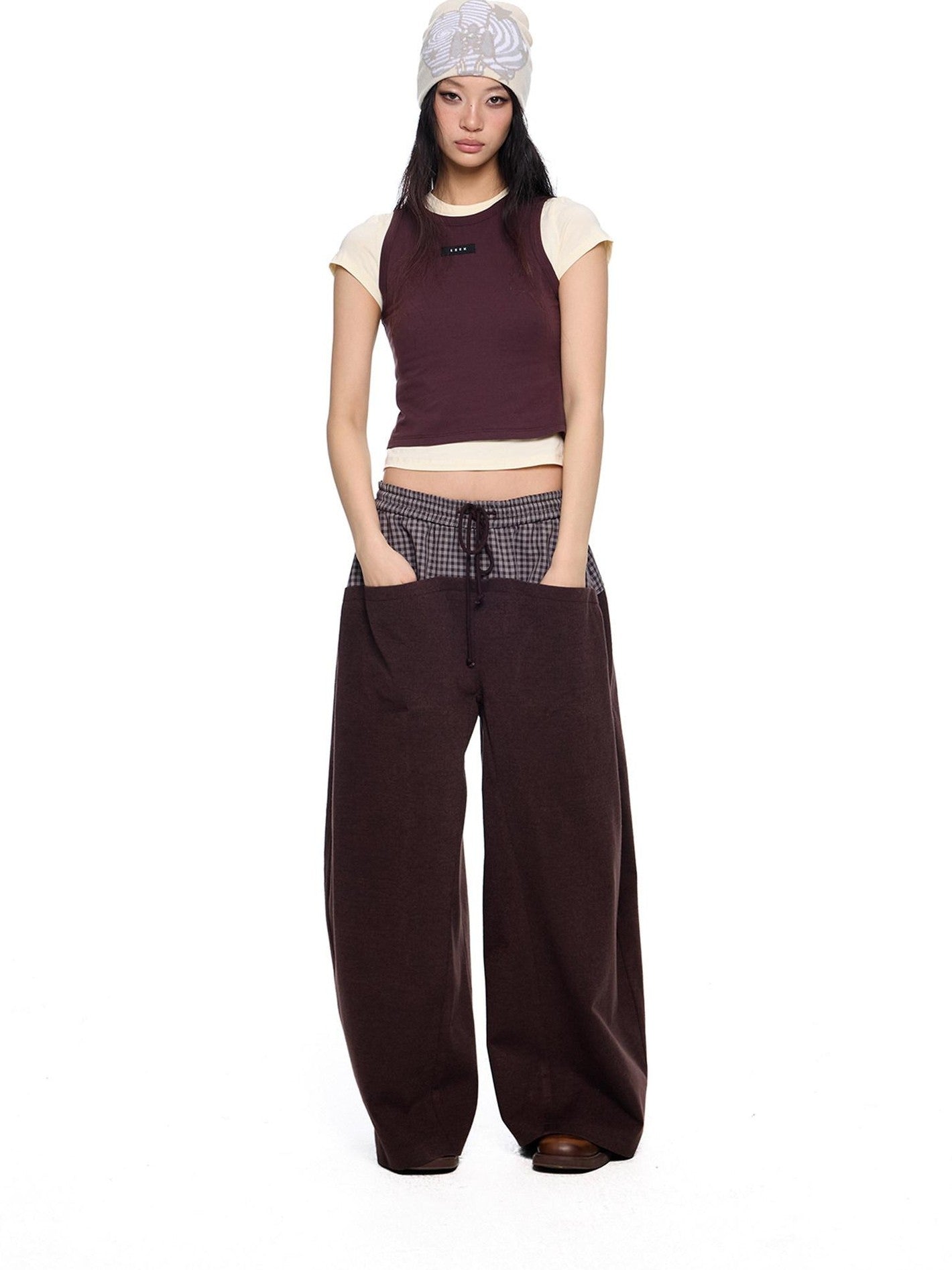 EZEK Dopamine Two Piece Print Slim Fit Short Sleeve Women's Cotton Crop Tops