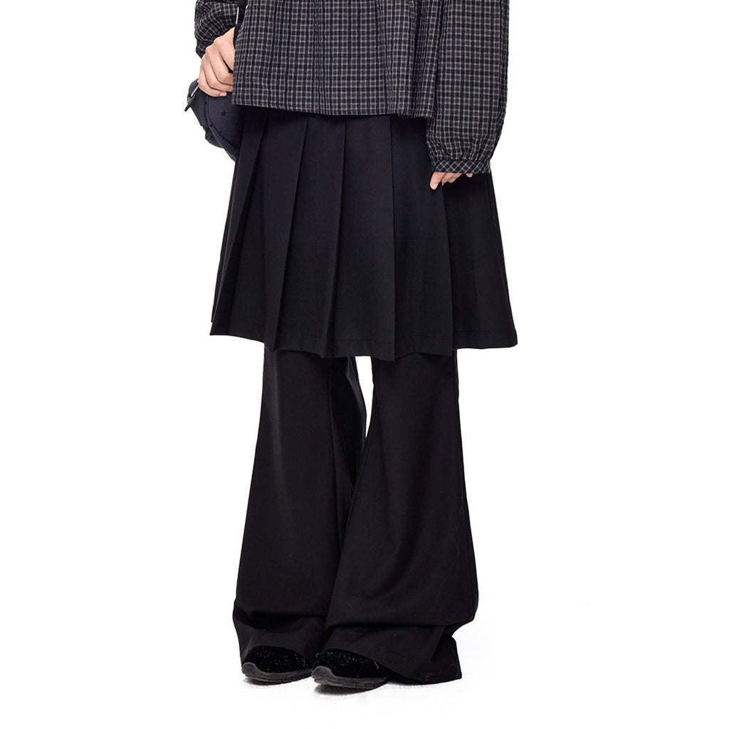 EZEK_Faux_Two_Piece_Pleated_Micro_Flare_Pocket_Vintage_Women's_Skorts_1017773192030_MISSTT