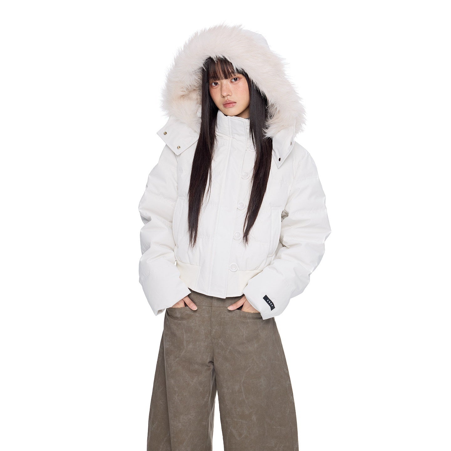 EZEK_Fur_Collar_Detachable_Hood_Cropped_Loose_Pockets_Women's_Down_Jackets_989011162389_MISSTT