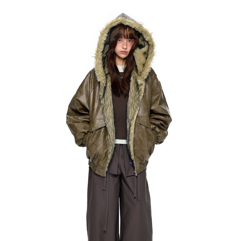 EZEK_Fur_Collar_Leather_Panel_Pocket_Hooded_Oversized_Women's_Cotton_Puffer_Jackets_981013846149_MISSTT