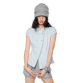 EZEK_Glacier_Blue_Doll_Collar_Waist_Cinched_Women's_Cotton_Short_Sleeve_T-shirts_1038605873371_MISSTT