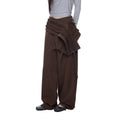 EZEK_Gray_Pleated_Ruffle_Pockets_Two_Piece_Women's_Polyester_Wide-leg_Pants_961779681087_MISSTT