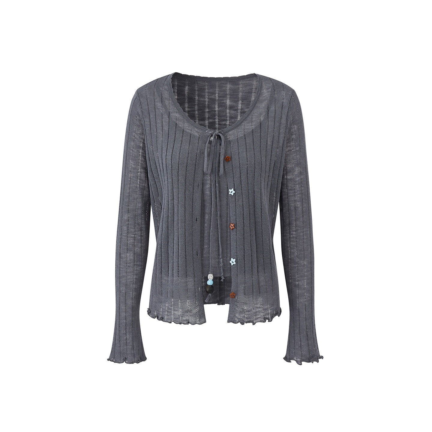 EZEK_Lightweight_Breathable_Knitted_Button_Two_Piece_Women's_Viscose_Blend_Cardigans_1057983797981_MISSTT