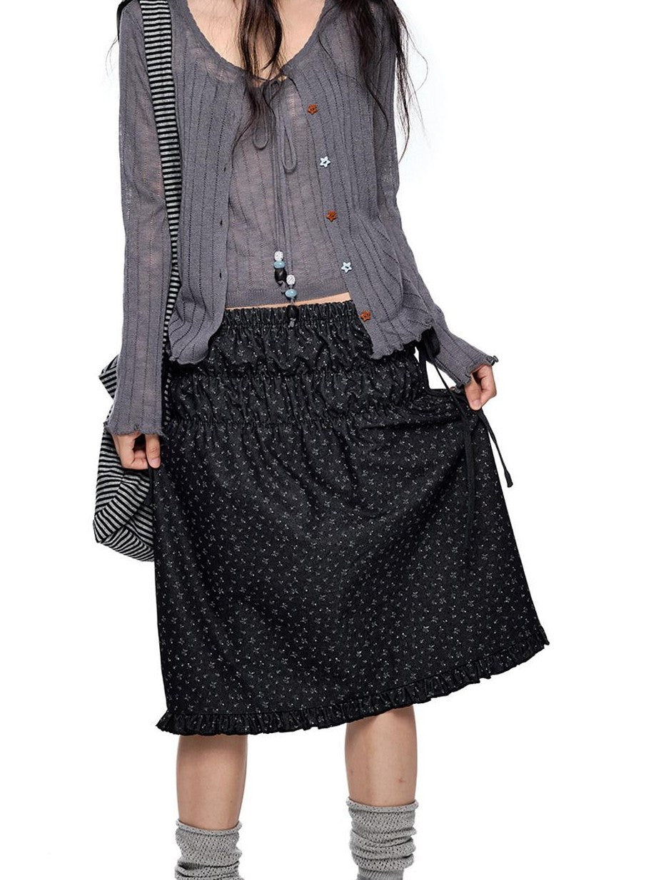EZEK Lightweight Breathable Knitted Button Two Piece Women's Viscose Blend Cardigans