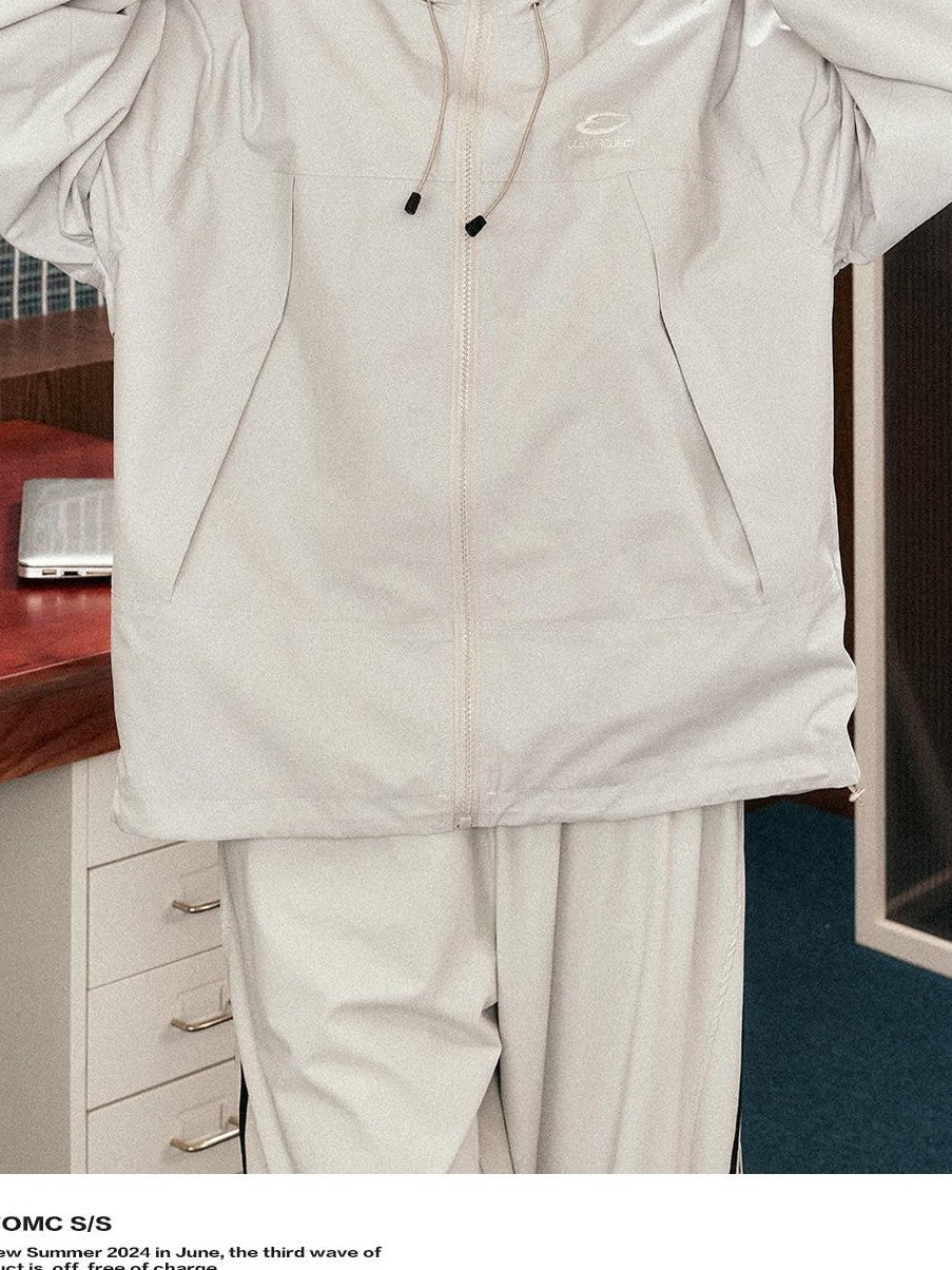 EZEK Lightweight Hooded Drawstring Hem Women's Windbreakers