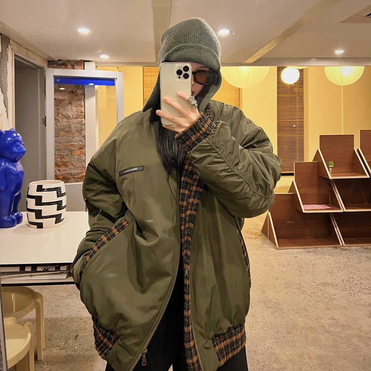 EZEK_Military_Green_Vintage_Bomber_Oversize_Women's_Polyester_Baseball_Jackets_663404526552_MISSTT