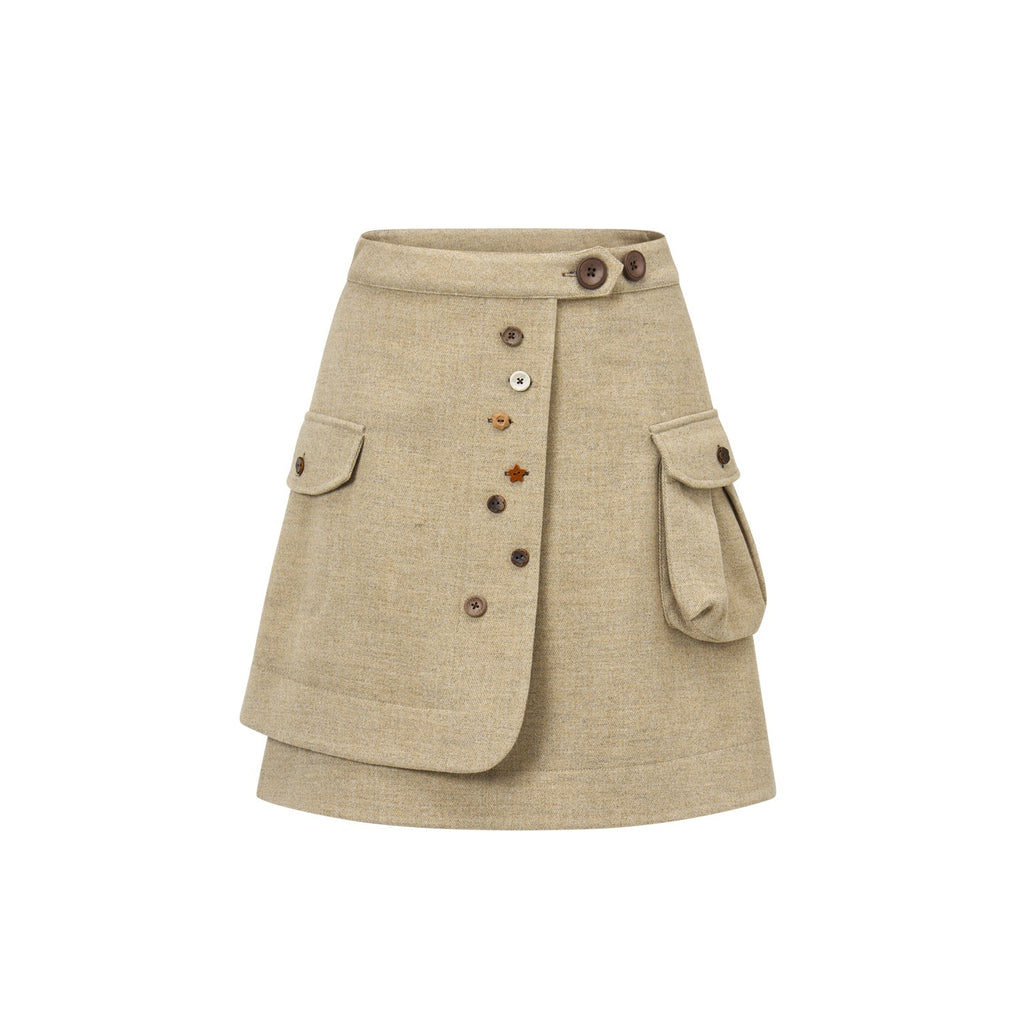 EZEK_Multi_Button_Pocket_Adjustable_Waist_Deconstructed_Women's_Wool_Blend_A_Line_Midi_Skirts_1079751549004_MISSTT