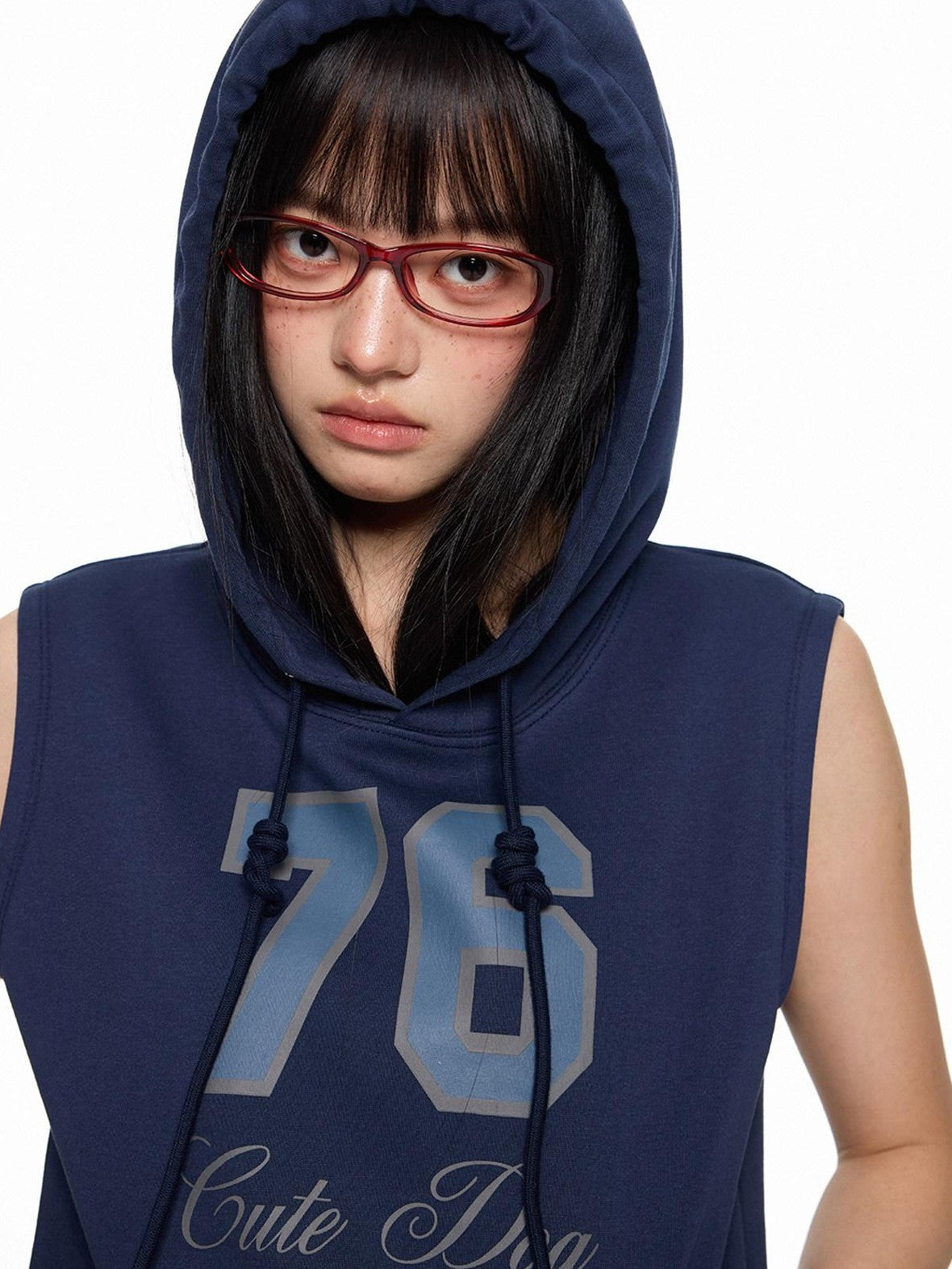 EZEK Navy Yellow Hooded Collegiate Jersey Women's Cotton Sport Top & Shorts Sets