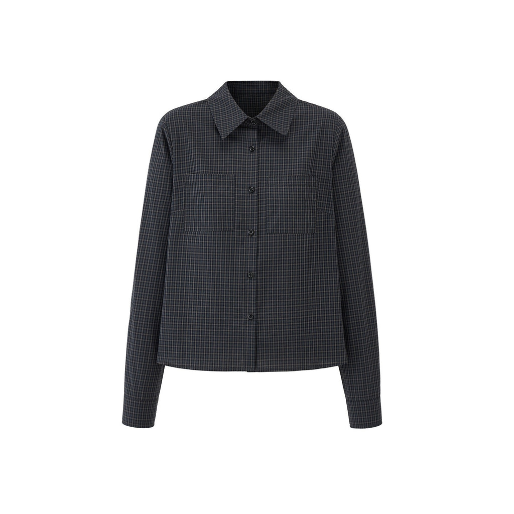 EZEK_Plaid_Buttoned_Collared_Women's_Cotton_Cropped_Slim_Fit_Short_Sleeve_T-shirts_1030784445208_MISSTT