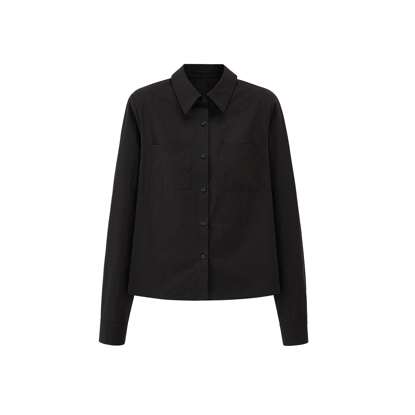 EZEK_Plaid_Cropped_Button_Lapel_Women's_Pure_Cotton_Short_Sleeve_T-shirts_1036160929057_MISSTT