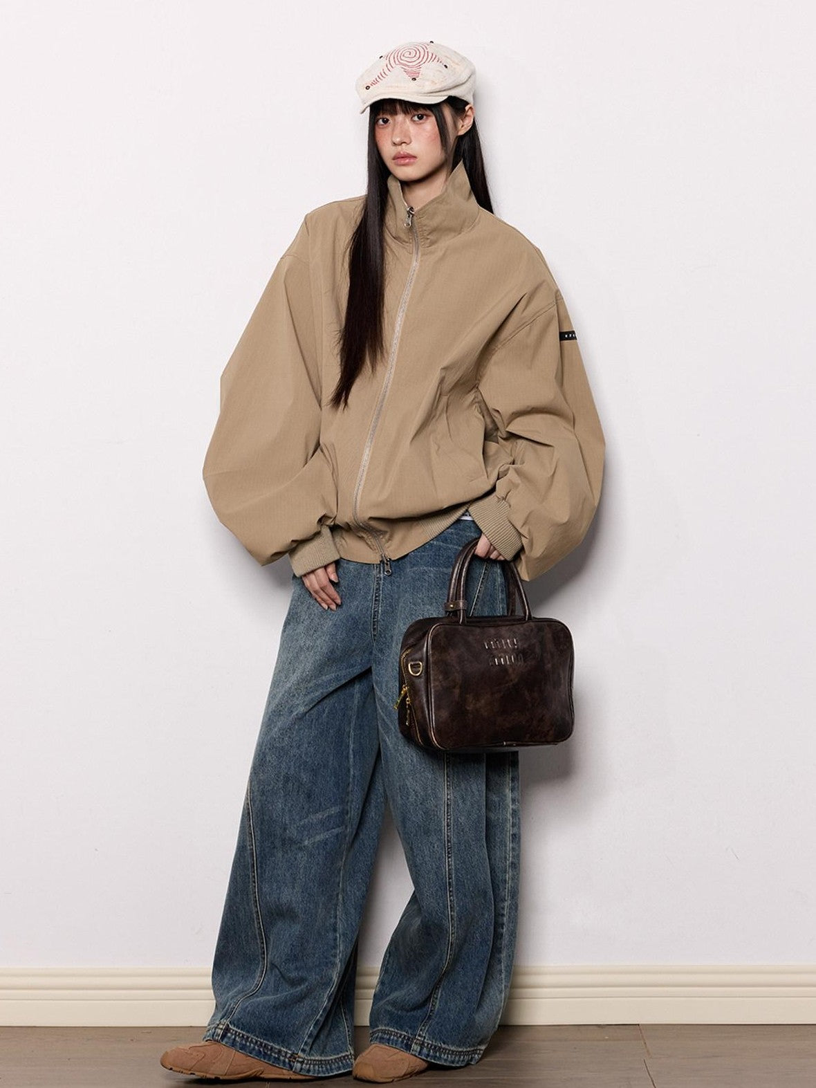 EZEK Plaid Reversible Workwear Women's Nylon Stretch Utility Jackets