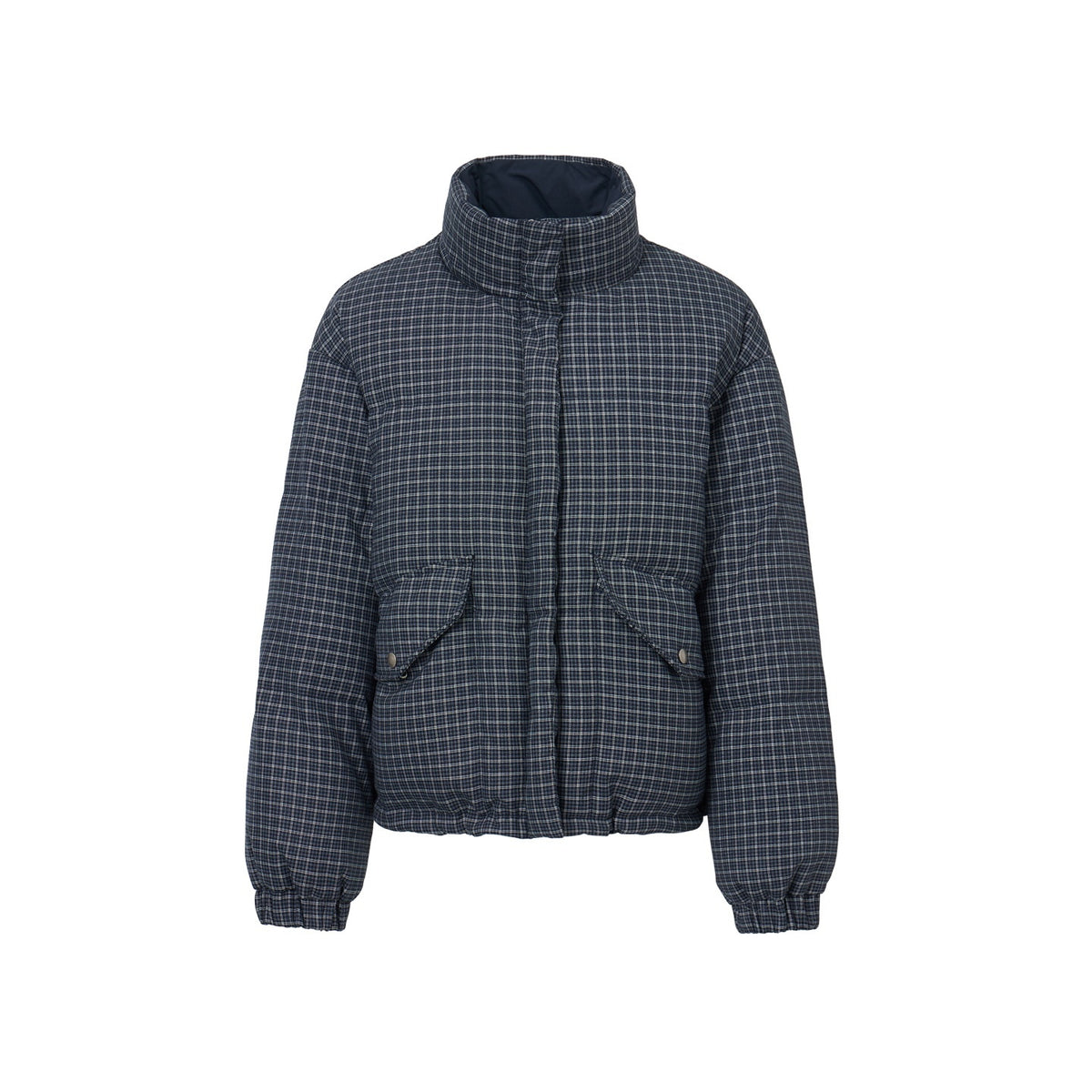 EZEK_Plaid_Stand_Collar_90_White_Duck_Down_Women's_Polyester_Down_Jackets_1093539076270_MISSTT