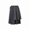 EZEK_Polka_Dot_Colorblock_Detachable_Two_Piece_Women's_Cotton_Blend_Pleated_Skirts_1062943169819_MISSTT