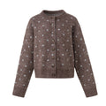 EZEK_Polka_Dot_Print_Color_Block_Knit_Women's_Cardigans_1078670786957_MISSTT